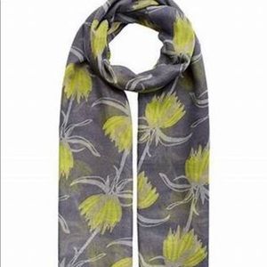 NWT India Hicks Crown Imperial Scarf in Rapeseed Yellow